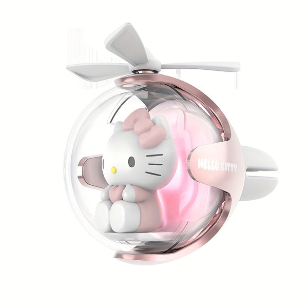 Sanrio Cute Cartoon Pilot Rotating Propeller Interior, Fresh Air Suitable for Home Air Purification Rooms, Cars