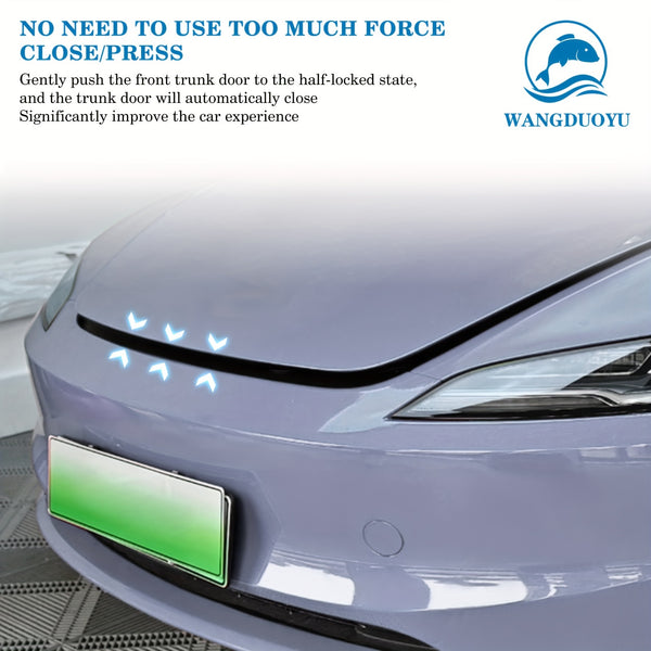 Front Trunk Electric Suction Lock For Tesla Model 3 Highland\u002FModel 3\u002FModel Y, Frunk Electric Suction Cover Automatic Closing Accessories