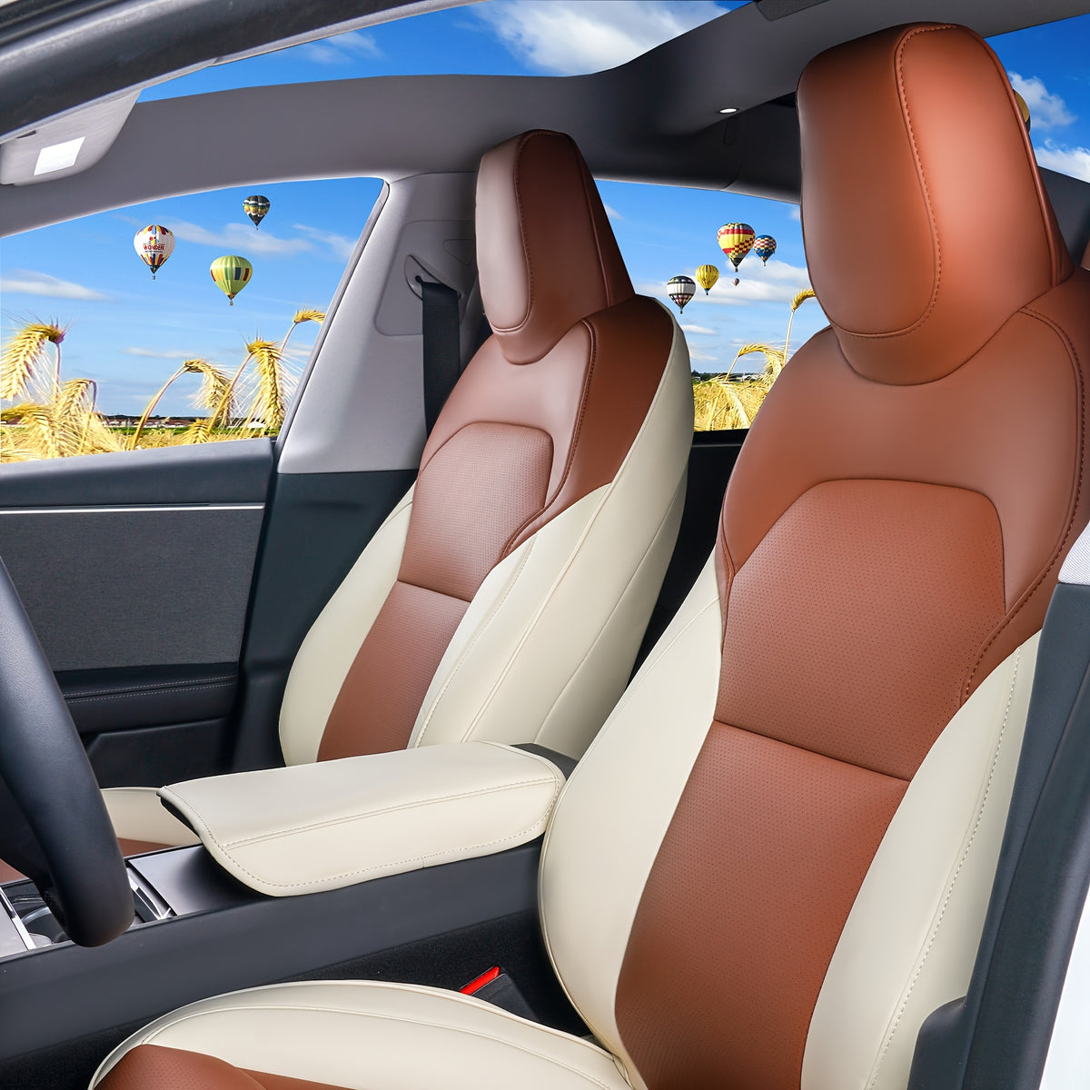 Car Seat Cover Nappa  Tesla Model3 2024-2025 Gifts