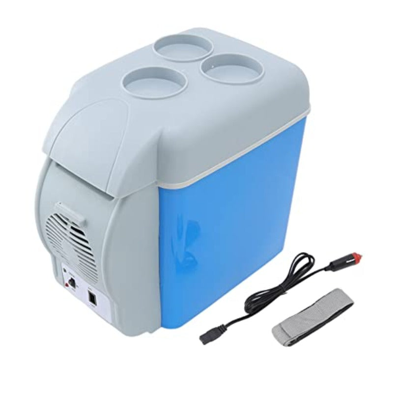 12V Car Fridge, Portable Summer Refrigerator for Vehicles with Power Supply and Cooling Function