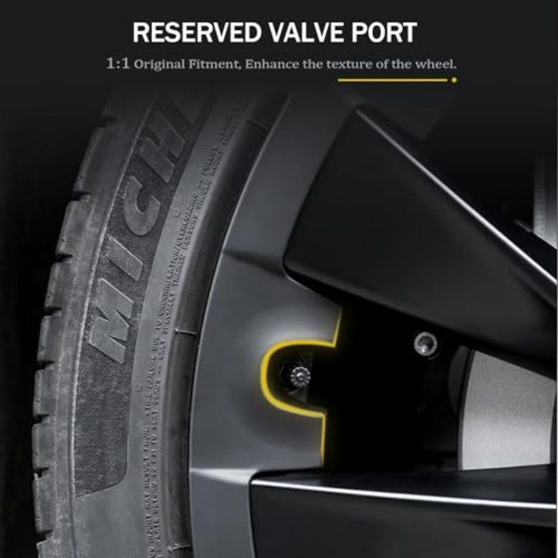 20 Inch Wheel Rim Protector for Tesla Model YCover Curb Rash Wheel Rim Scratch ABS Rim Guard Covers to Protect Tesla Model Y Exterior Accessories