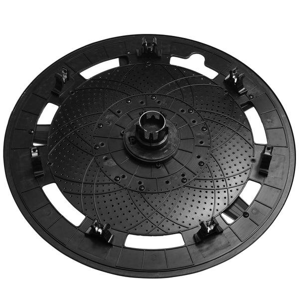 19 Inch Black & White Single Star Hubcaps for Tesla Model Y 2019–2024 – Stylish Wheel Covers for Gemini Rims (Set of 4)