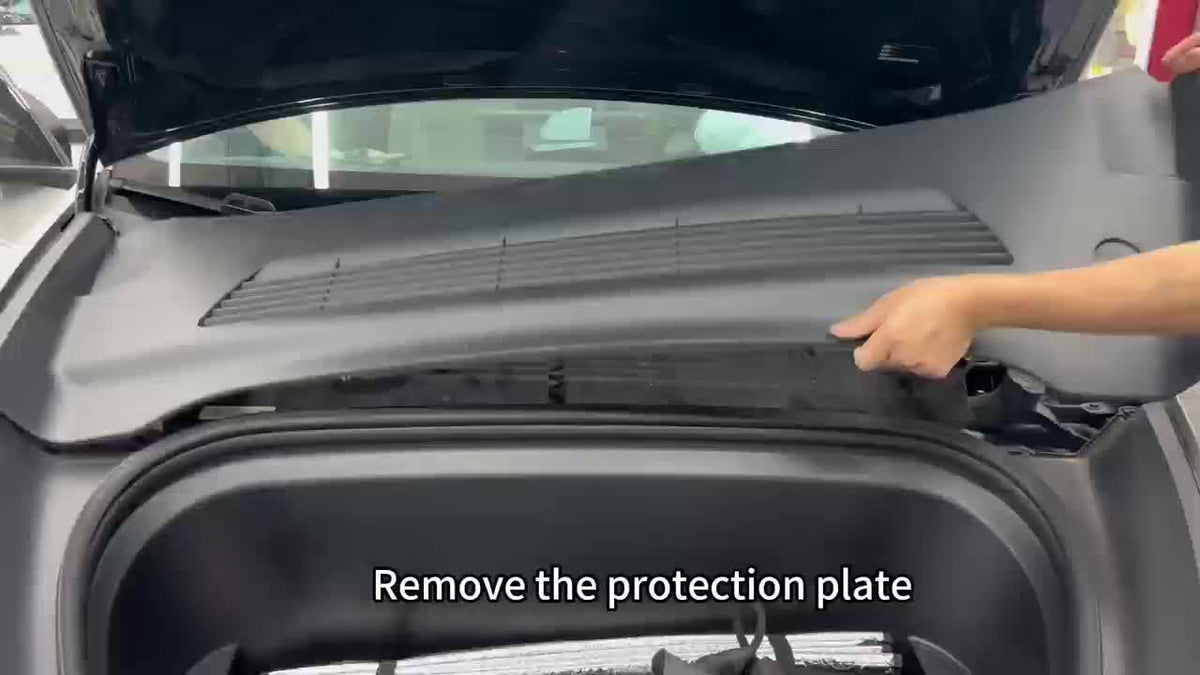 Frunk Electric Suction Soft Closing for Tesla for Model Y Model 3 Model S Model X 2021-2024 Front Trunk Cover Automatic Lock Closer, Power Front Hood Cargo Lid Auto Close Locker Motor for Model Y Model 3 Model S Model X for Tesla Accessories