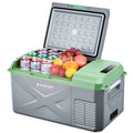 BODEGACOOLER 12 Volt Car Refrigerator, 18 Quart Portable Freezer, Mini Car Fridge -4°F To 68°F, Compressor Electric Cooler 12\u002F24V DC 100-240 Volt AC For Outdoor RV Camping Travel Vehicles Home Use