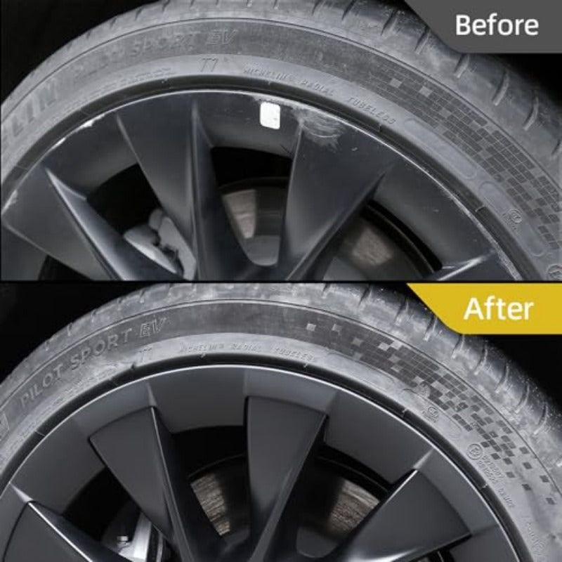 20 Inch Wheel Rim Protector for Tesla Model YCover Curb Rash Wheel Rim Scratch ABS Rim Guard Covers to Protect Tesla Model Y Exterior Accessories