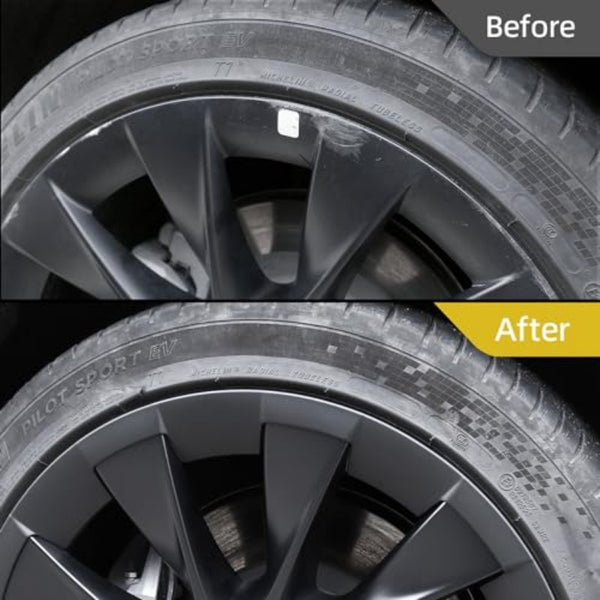 20 Inch Wheel Rim Protector for Tesla Model YCover Curb Rash Wheel Rim Scratch ABS Rim Guard Covers to Protect Tesla Model Y Exterior Accessories