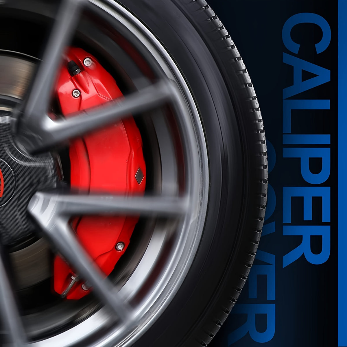 Brake Caliper Covers for Tesla for Model Y 2020 2021 2022 2023 2024 Accessories Aluminum Alloy Cars Front And Rear Red Set Of 4