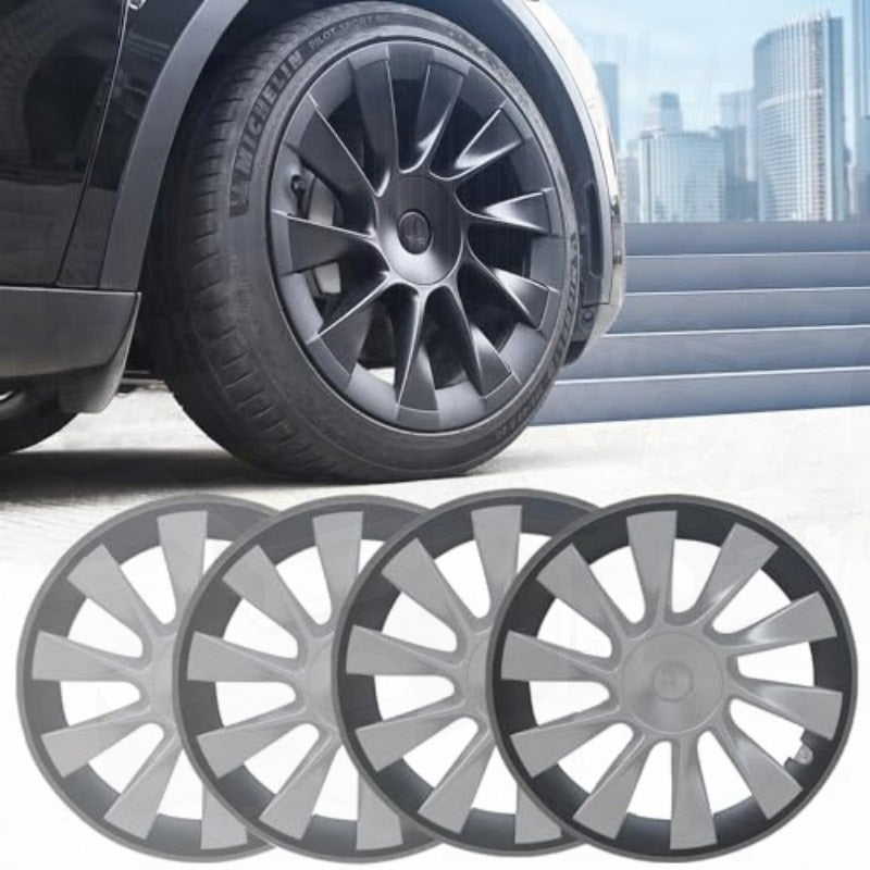 20 Inch Wheel Rim Protector for Tesla Model YCover Curb Rash Wheel Rim Scratch ABS Rim Guard Covers to Protect Tesla Model Y Exterior Accessories