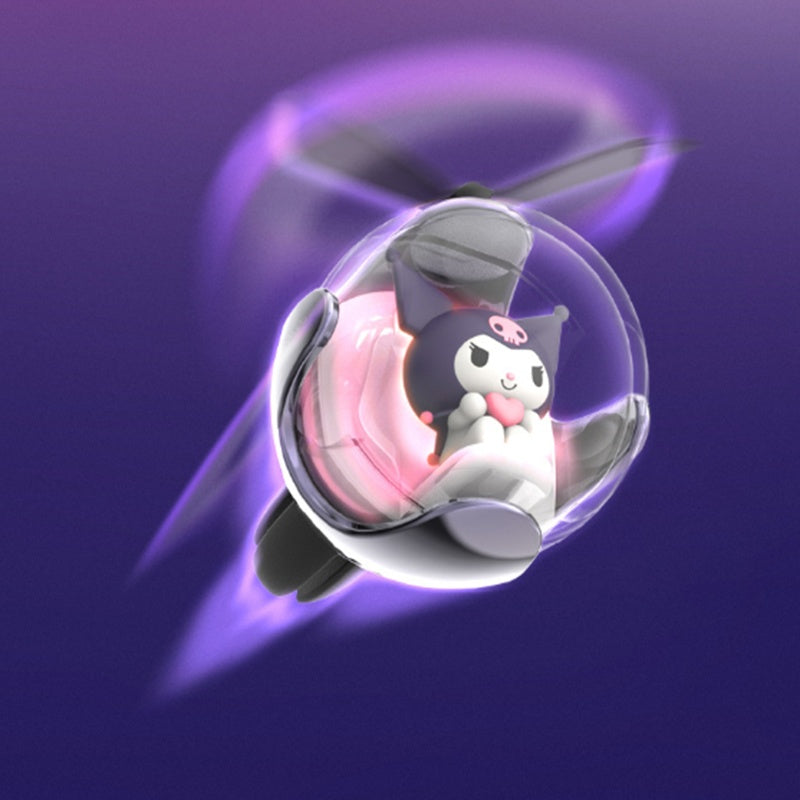 Sanrio Cute Cartoon Pilot Rotating Propeller Interior, Fresh Air Suitable for Home Air Purification Rooms, Cars
