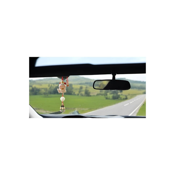 Car Hanging Accessories Car Fortune Pendant Decoration, Rearview Mirror Ornament for Safe Journey Meaning