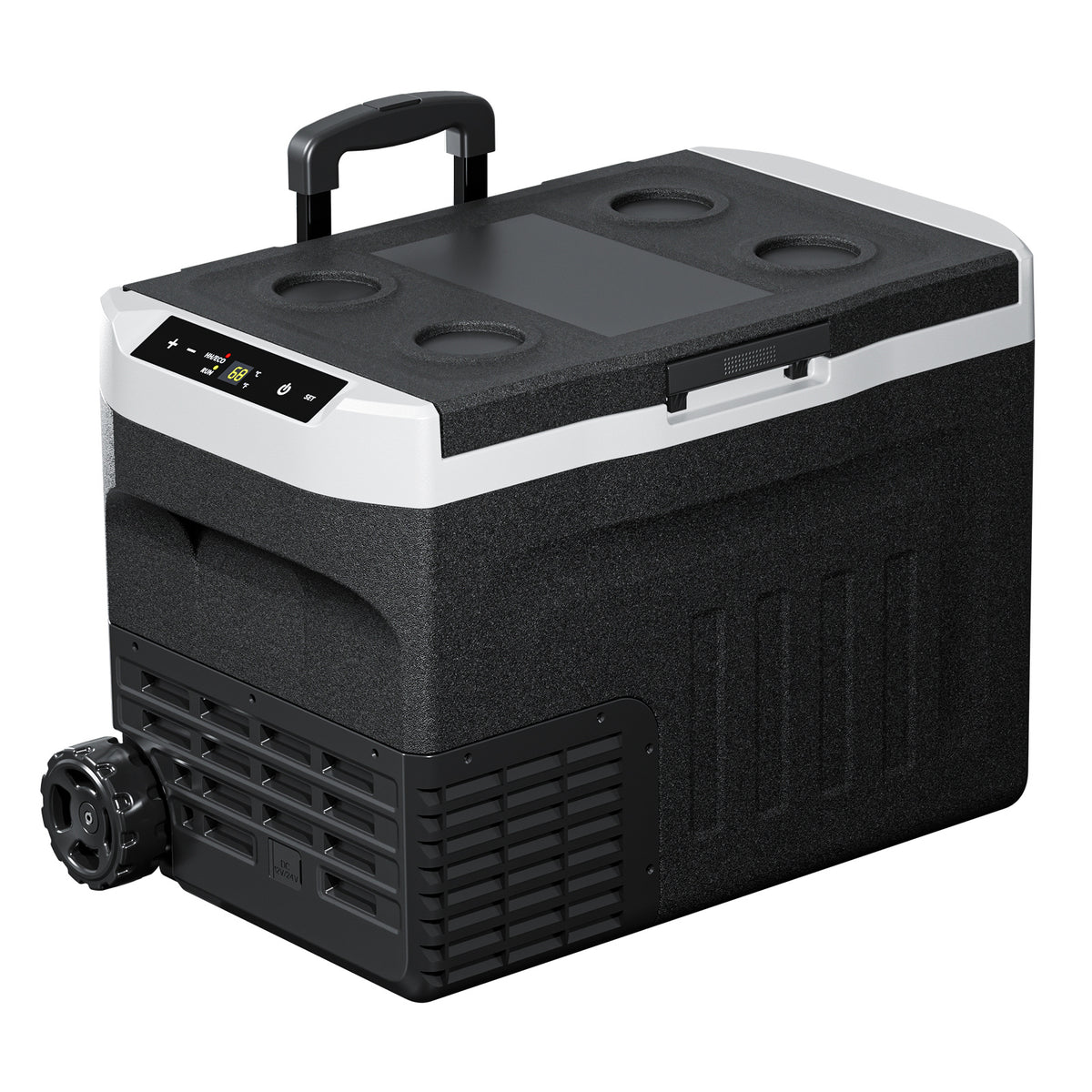 BACKID 16\u002F22\u002F32\u002F42 Quart Portable Car Fridge, 12 Volt Refrigerator Freezer, -4℉ to 68℉, Electric Cooler with 12\u002F24V DC & 110-240V AC for Truck, RV, Van, SUV, Camper, Travel, Camping & Boat
