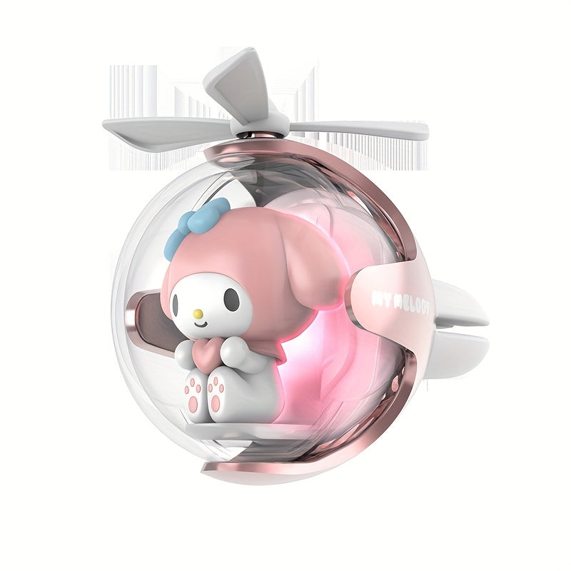 Sanrio Cute Cartoon Pilot Rotating Propeller Interior, Fresh Air Suitable for Home Air Purification Rooms, Cars