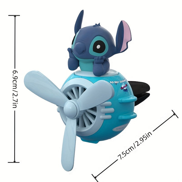 Disney Authorized, Stitch Mickey Winnie The Pooh Judy Car Aromatherapy, Car Decoration, Perfect Gift For Relatives And Friends