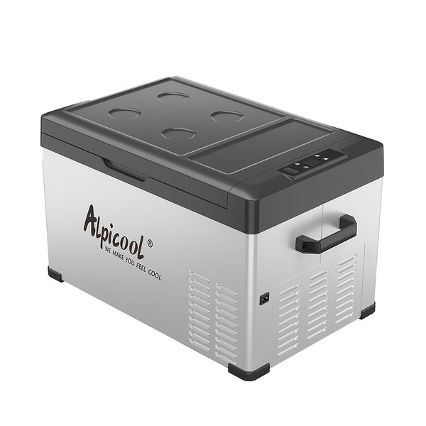 Alpicool C30 Portable Car Freezer, 12 Volt Refrigerator, 32 Quart (30 Liter) Fast Cooling 12V Car Fridge, Car Cooler for RV, Truck, Camping, Outdoor -12\u002F24V DC and 100-240V AC