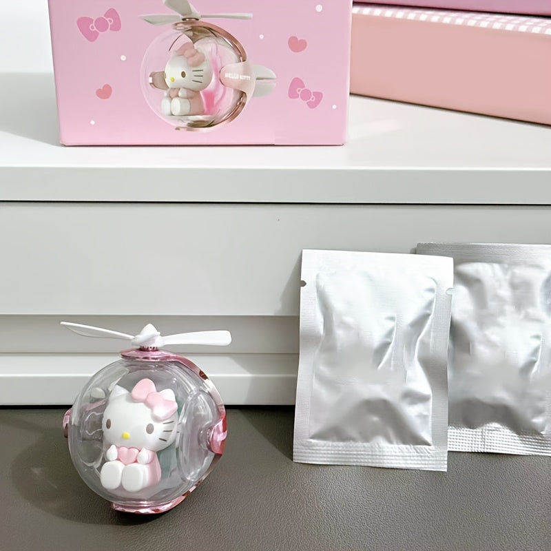Sanrio Cute Cartoon Pilot Rotating Propeller Interior, Fresh Air Suitable for Home Air Purification Rooms, Cars