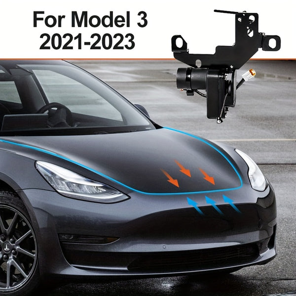 Frunk Electric Suction Soft Closing for Tesla for Model Y Model 3 Model S Model X 2021-2024 Front Trunk Cover Automatic Lock Closer, Power Front Hood Cargo Lid Auto Close Locker Motor for Model Y Model 3 Model S Model X for Tesla Accessories