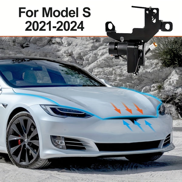 Frunk Electric Suction Soft Closing for Tesla for Model Y Model 3 Model S Model X 2021-2024 Front Trunk Cover Automatic Lock Closer, Power Front Hood Cargo Lid Auto Close Locker Motor for Model Y Model 3 Model S Model X for Tesla Accessories