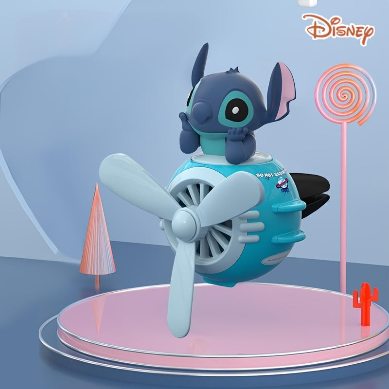 Disney Authorized, Stitch Mickey Winnie The Pooh Judy Car Aromatherapy, Car Decoration, Perfect Gift For Relatives And Friends