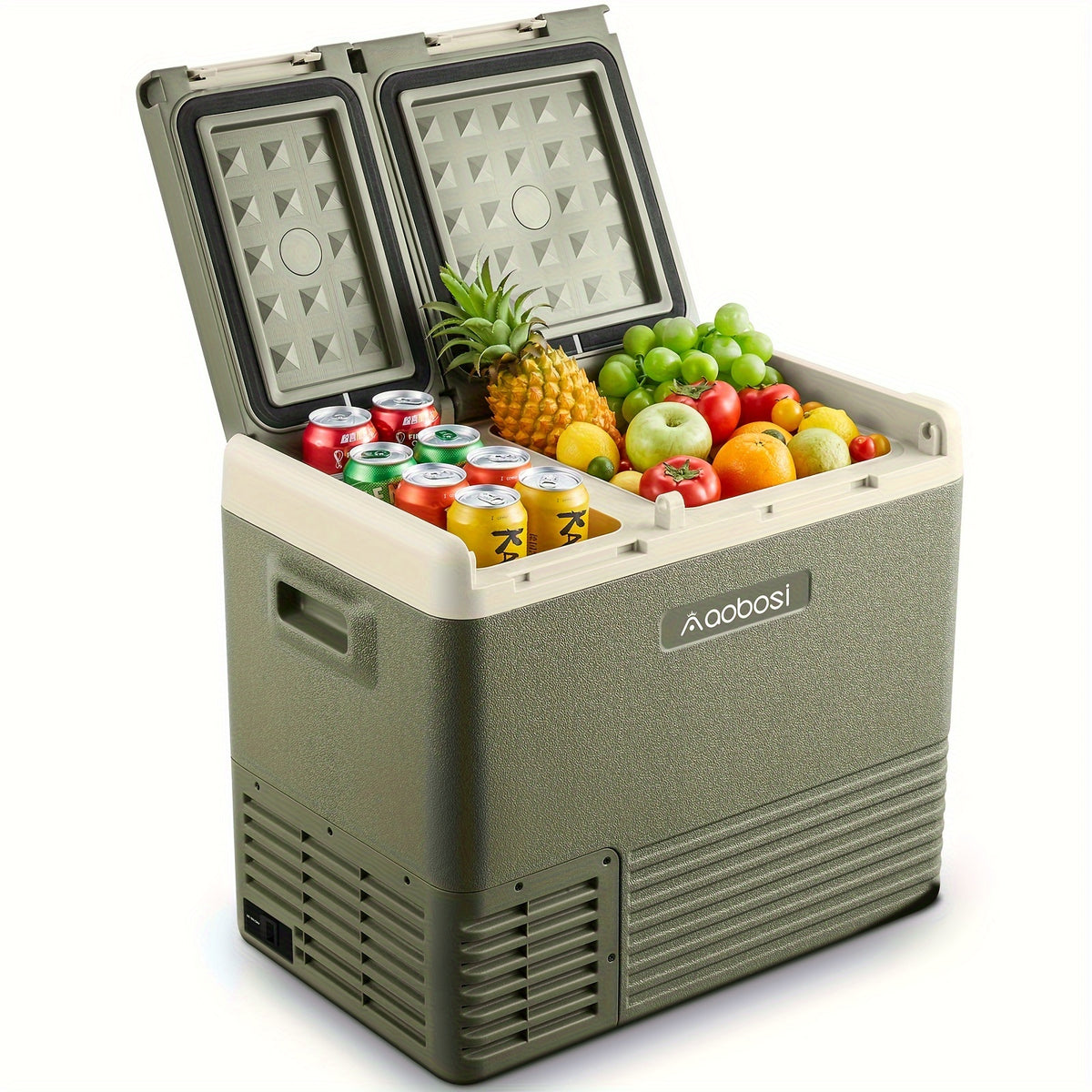 APP Control Car Fridge 12V Portable RV Refrigerator with Freezer | APP Control, -4-46F Compressor Cooler for Camper, Truck, Van, Off-Grid Travel