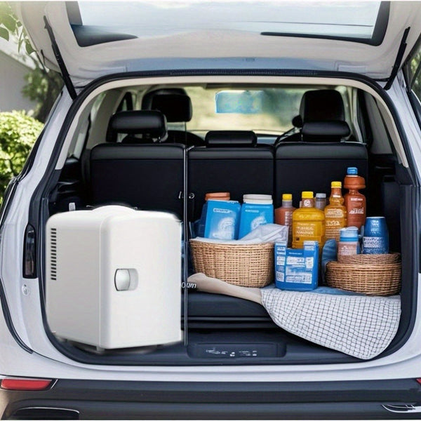 KNDKO 4 Liter Compact Mini Fridge\u002F 26 Lbs Per Day-Ice Maker, Car Refrigerator, Featuring Adjustable Glass Shelves- Perfect Choice for Car, Bedrooms, Kitchen, & Apartments! Black And White!, Mini Refrigerador, Kitchen Storage, Sleek Design, Durable Co