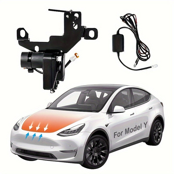 Frunk Electric Suction Soft Closing for Tesla for Model Y Model 3 Model S Model X 2021-2024 Front Trunk Cover Automatic Lock Closer, Power Front Hood Cargo Lid Auto Close Locker Motor for Model Y Model 3 Model S Model X for Tesla Accessories