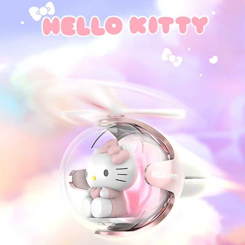 Sanrio Cute Cartoon Pilot Rotating Propeller Interior, Fresh Air Suitable for Home Air Purification Rooms, Cars