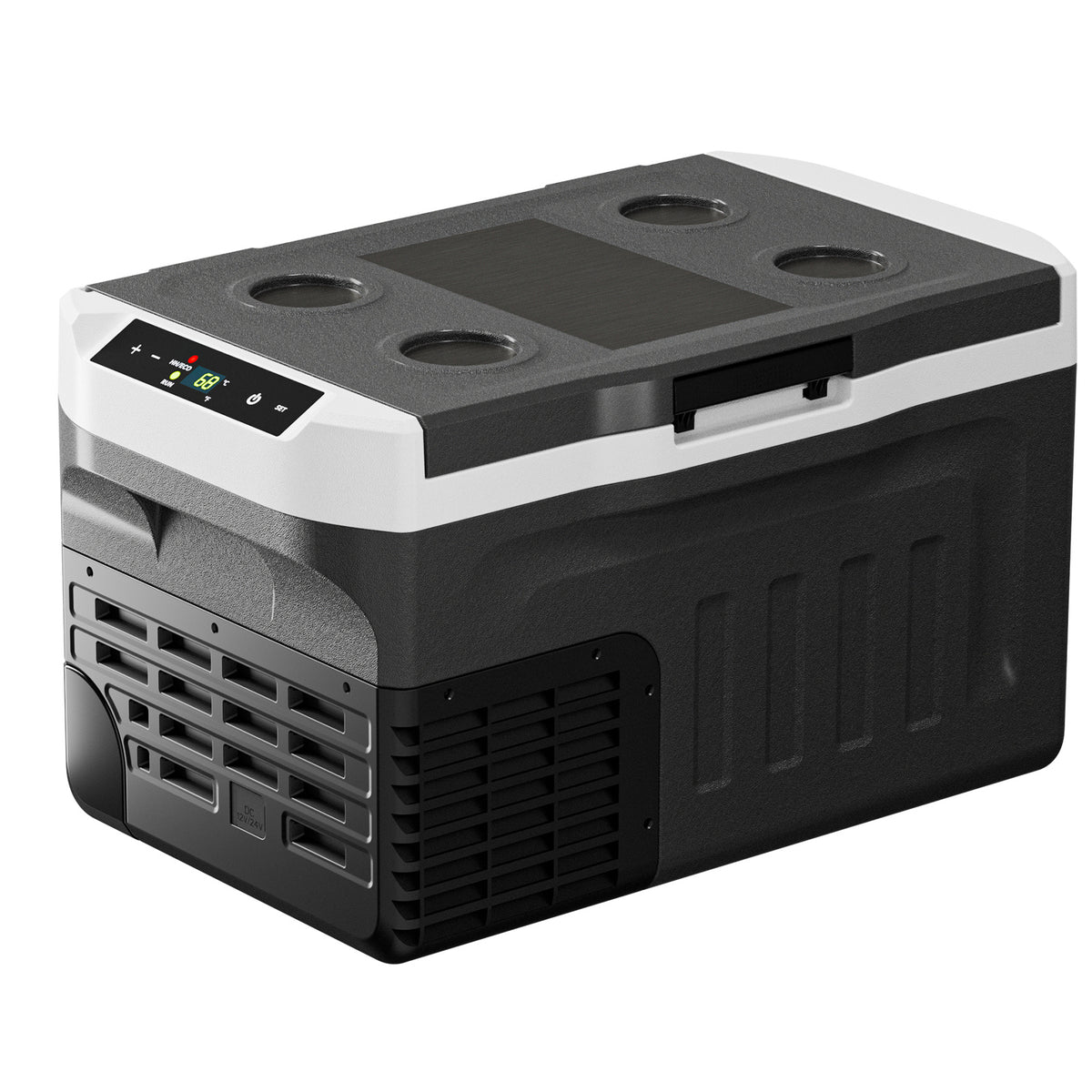 BACKID 16\u002F22\u002F32\u002F42 Quart Portable Car Fridge, 12 Volt Refrigerator Freezer, -4℉ to 68℉, Electric Cooler with 12\u002F24V DC & 110-240V AC for Truck, RV, Van, SUV, Camper, Travel, Camping & Boat