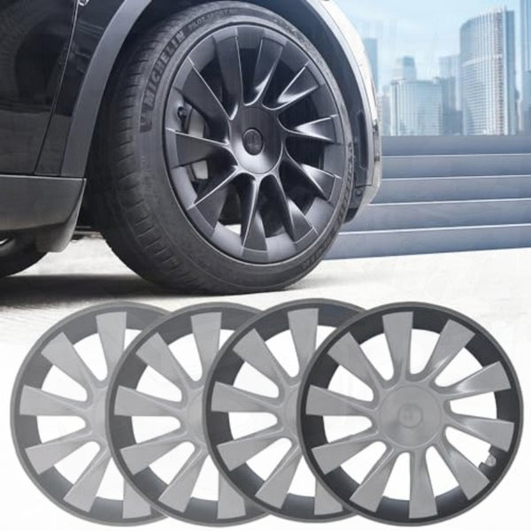 20 Inch Wheel Rim Protector for Tesla Model YCover Curb Rash Wheel Rim Scratch ABS Rim Guard Covers to Protect Tesla Model Y Exterior Accessories