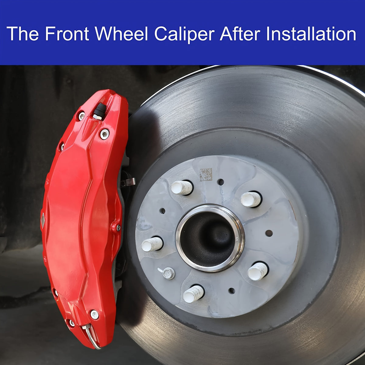 Brake Caliper Covers for Tesla for Model Y 2020 2021 2022 2023 2024 Accessories Aluminum Alloy Cars Front And Rear Red Set Of 4