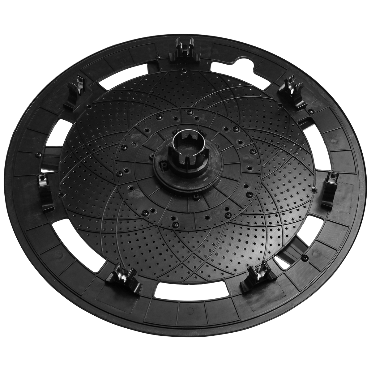 19 Inch Black Sea Star Hubcaps for Tesla Model Y 2019–2024 – Stylish Wheel Covers for Gemini Rims (Set of 4)