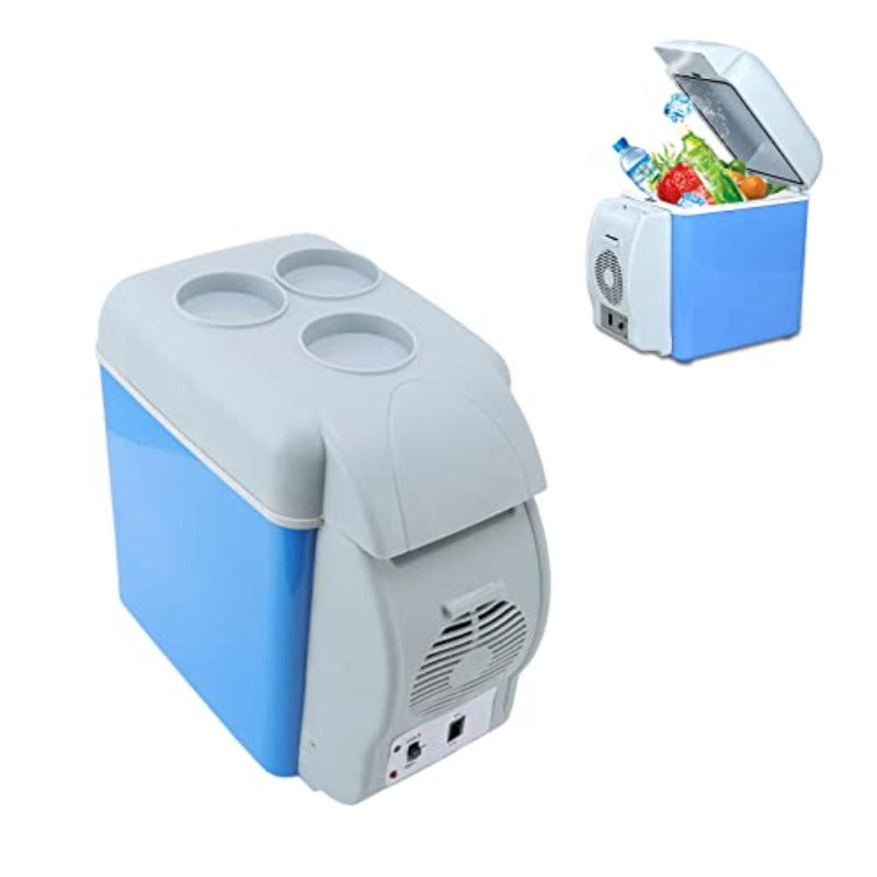 12V Car Fridge, Portable Summer Refrigerator for Vehicles with Power Supply and Cooling Function